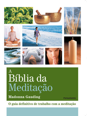 cover image of A bíblia da meditação